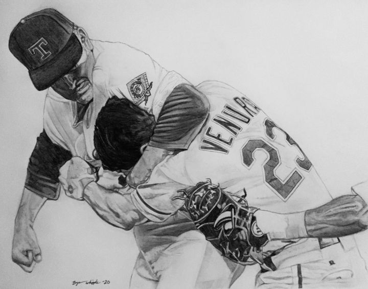 Hall of Fame Legend Roberto Clemente - Grayscale Greats - Drawings &  Illustration, Sports & Hobbies, Baseball - ArtPal