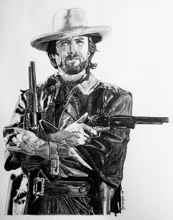 Clint Eastwood Hang 'em High – Bob Weaver Art