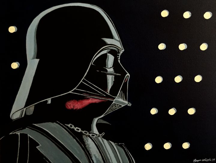 Darth Vader Star Wars 11x14in - Bryan Whipple Portraits