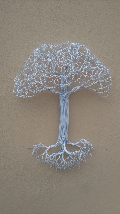 Flat tree - Percy Artwork - Sculptures & Carvings, Flowers, Plants, & Trees,  Trees & Shrubs, Baobab - ArtPal