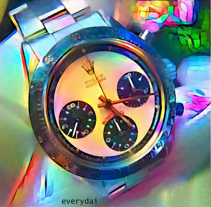 Rolex Daytona 'Paul Newman' Cubes - Everydai - Digital Art & AI ...