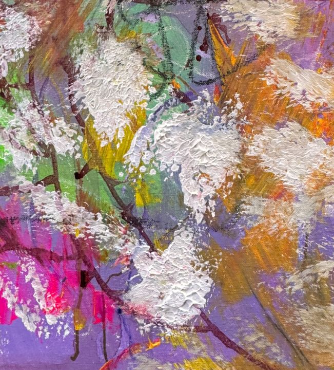 Ce qui brûle encore - Un monde sous-vide - Paintings & Prints, Abstract ...