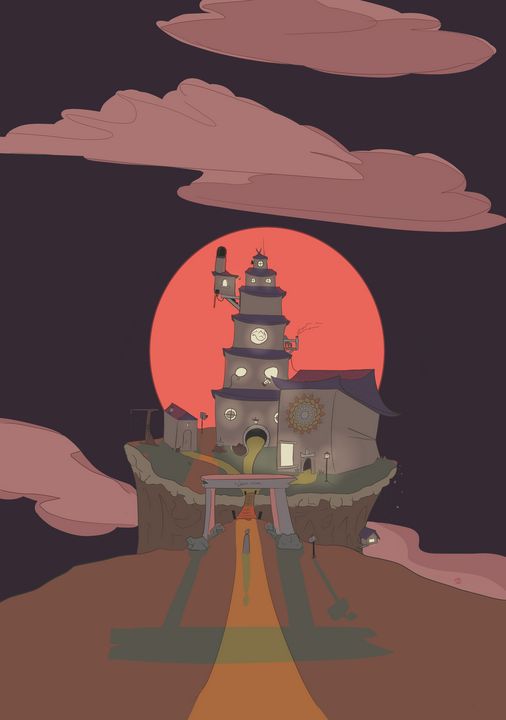 Pagoda on the hill - Zagpi