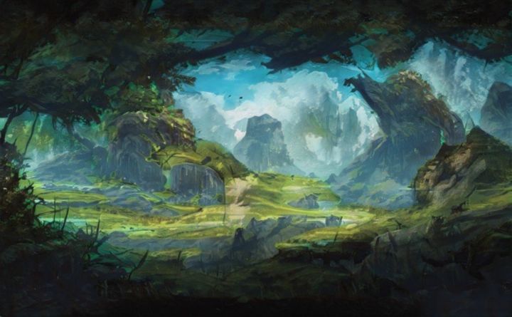 Forrest Clearing Galleria Straordinaria Digital Art, Landscapes