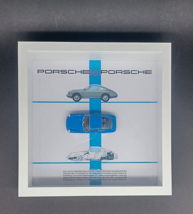 Cars in frames Porsche 901 - CARS IN FRAMES - Drawings & Illustration ...