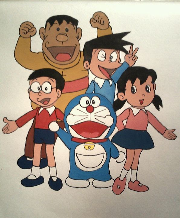 Doraemon 2024 family drawing