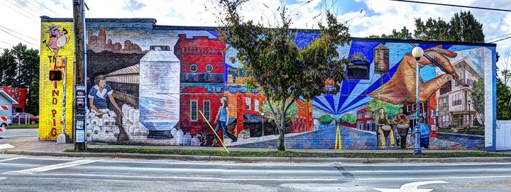 NoDa Mural at The Blind Pig - Views Of Charlotte by CarlMillerPhotos ...