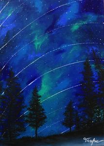 Wish Upon A Star - Galaxy Painting