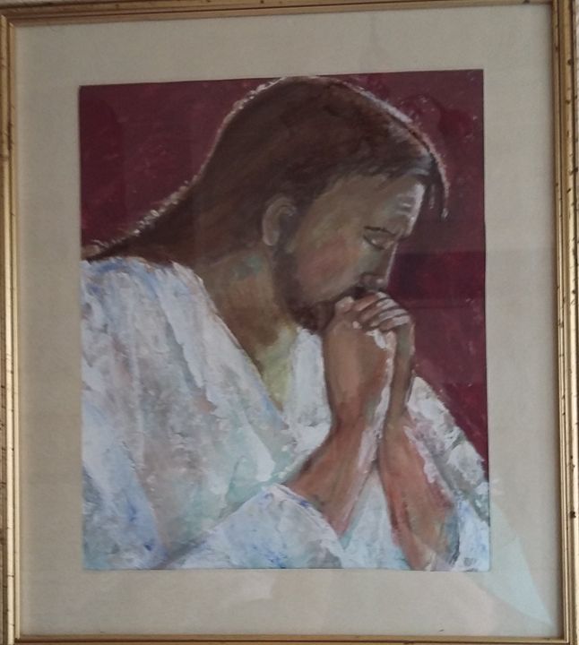 Contemplation Jo Cain Original Art Paintings & Prints, Religion