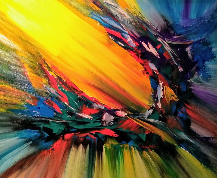 EXPLOSIVE MINDS Kevin Richards Paintings Prints Abstract