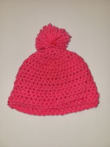 Pink Baby Beenie - Art Magically