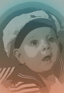 Baby Isaac Popart