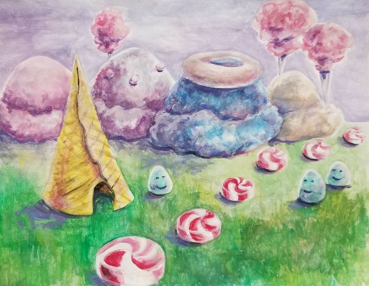 Candy Land - B Marie Ashton - Paintings & Prints, Childrens Art, Other ...