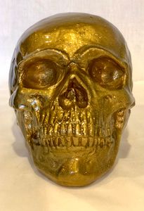 Gold Skull - Art by Laland