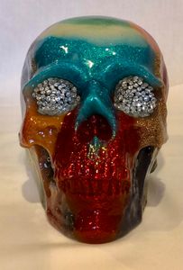 Skull Glitter - Art by Laland