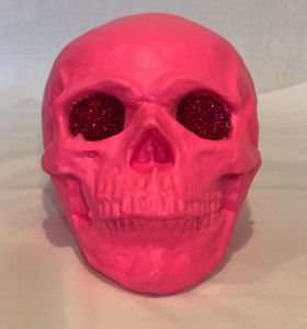 Pink Skull - Art by Laland