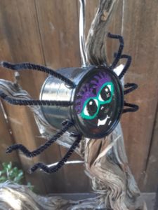 Metal Spider Gar-Tin - Islandtreasures247