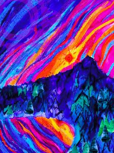 Rainbow Peak - Misa Harman’s Illustrations