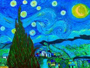 Starry Night - Noche Estrellada