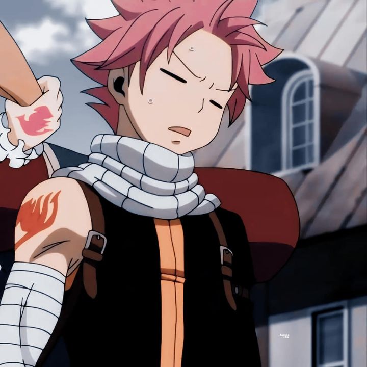 NatsuDragneel, anime, behind, dragneel, fairy, fire, glass, manga