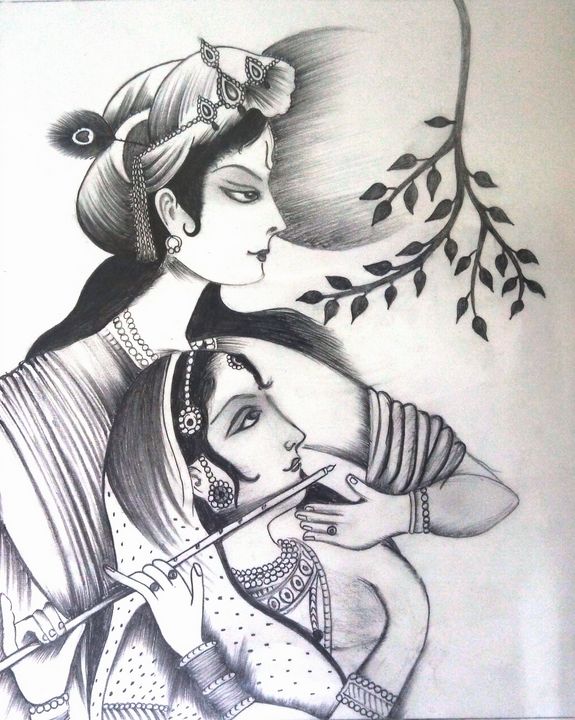Standing RadhaKrishna ji Big Size Thick Paper Wall Poster for Drawing  Room Temple and Office Room Paper Print  Religious posters in India  Buy  art film design movie music nature and