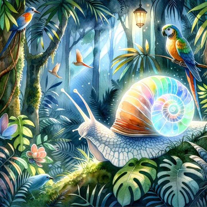 Mythic Jungle Snail - Mythic Den of Adventures - Digital Art, Animals,  Birds, & Fish, Bugs & Insects, Snails - ArtPal