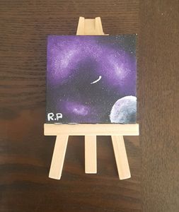 Miniature Purple Galaxy