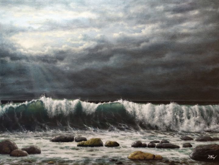 ''Stormy romance'' - Zigmars Grundmanis