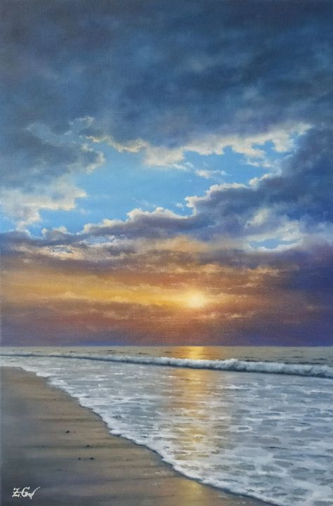 ''Sunset mood''. - Zigmars Grundmanis