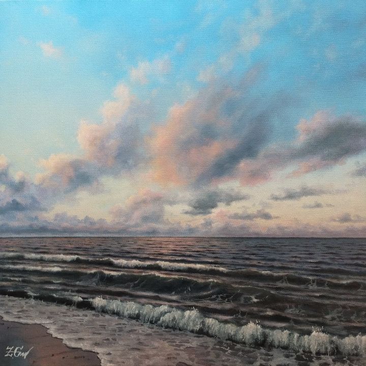 ''Sunset playful clouds''. - Zigmars Grundmanis