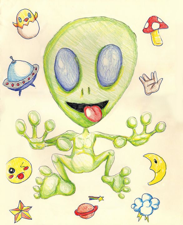 cute aliens