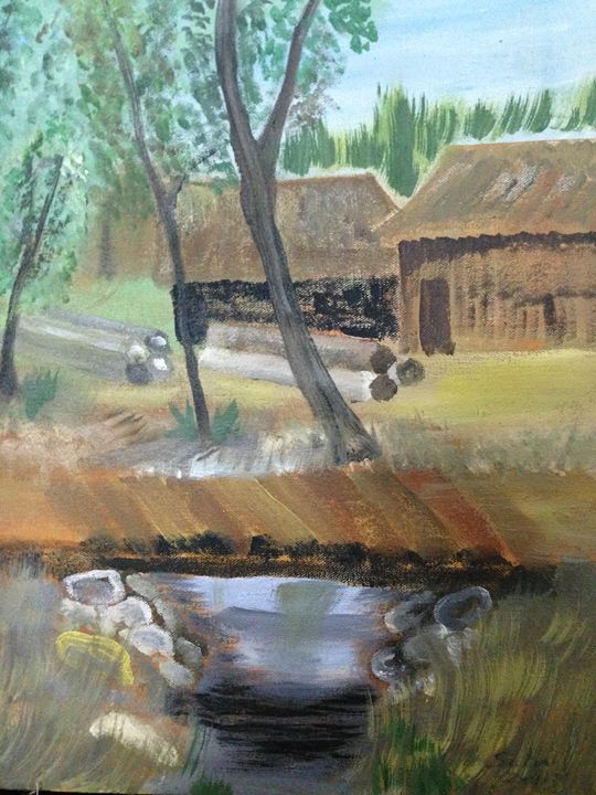 Village - Sohail qureshi art