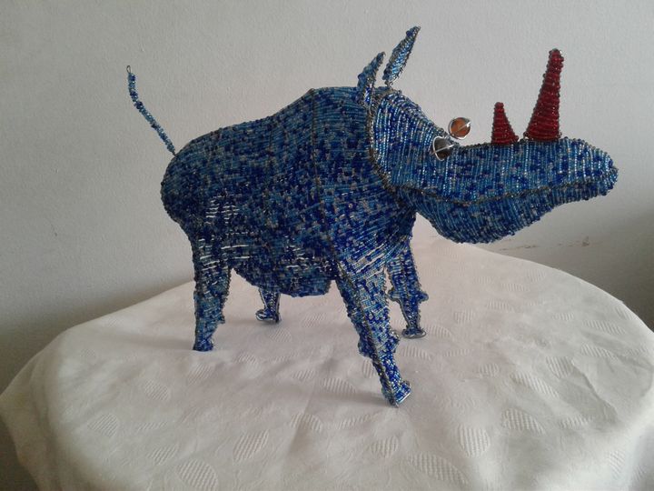 Save the Rhino decor - Arts Unity