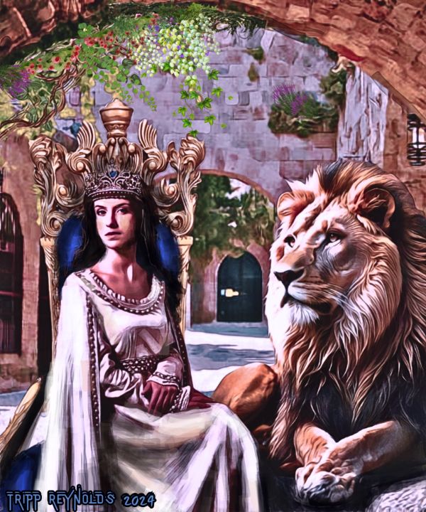 Queen Esther - Tripp Reynolds - Digital Art & AI, Religion, Philosophy ...