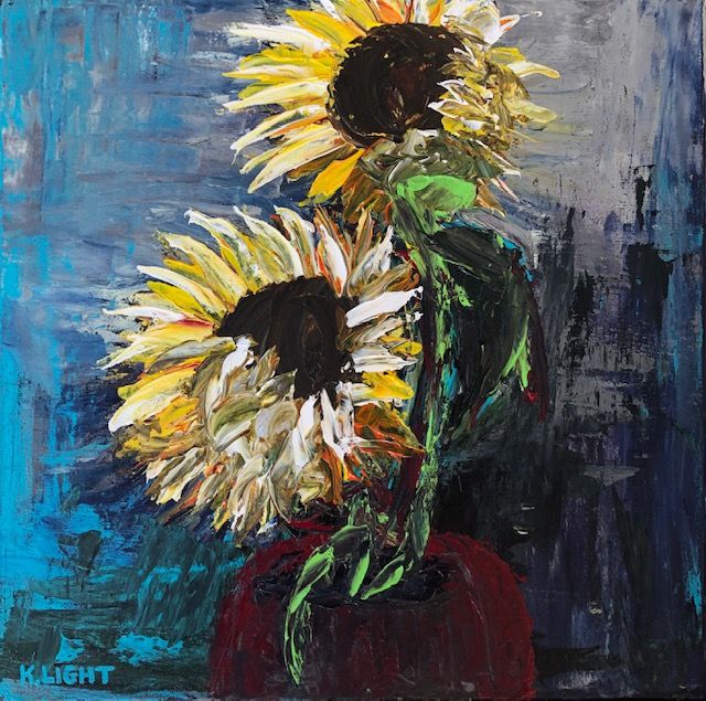 Dancing Sunflowers - Kristen Light Gallery