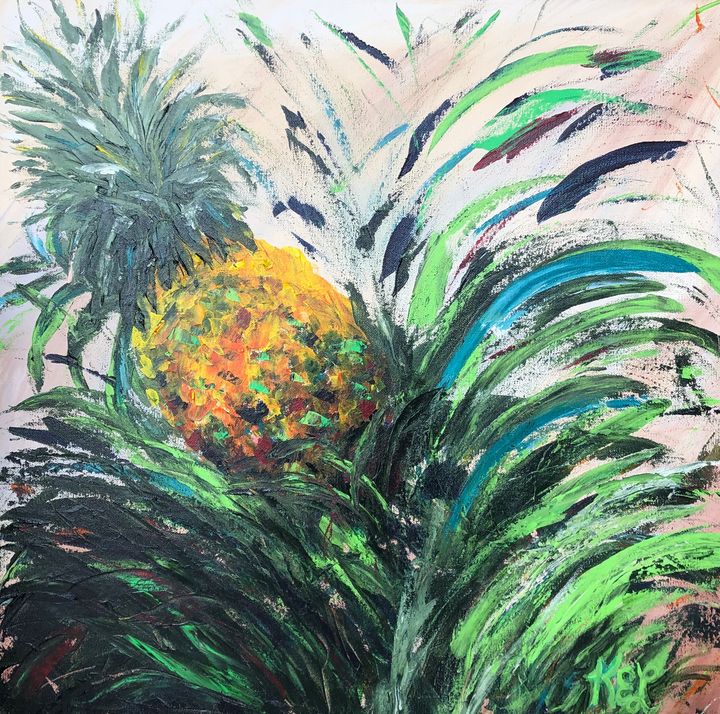 Pineapple Plant - Kristen Light Gallery