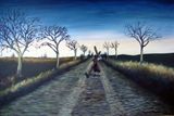 16" x 20" oil painting