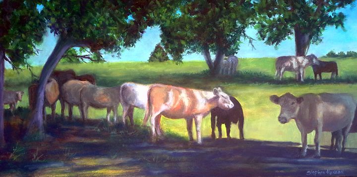 "A Peaceful Scene" - StephenHansonArtist