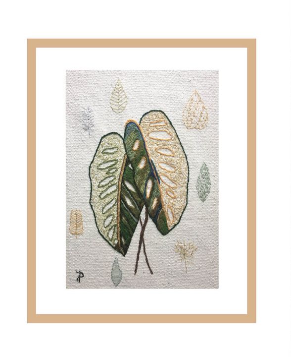 GREEN SCAPES | 16"X22"| PB/GS-01 - Puja Bhakoo