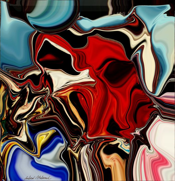 Dispute - Andrew Walaszek - Digital Art, Abstract, Other Abstract - ArtPal