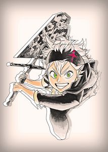 Asta from black clover Princewer - Illustrations ART street