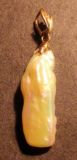 14K. gold with Pearl Pendant