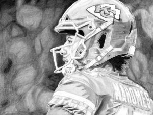 Josh Allen II - Portraits by Brian - Drawings & Illustration, People &  Figures, Sports Figures, Football - ArtPal