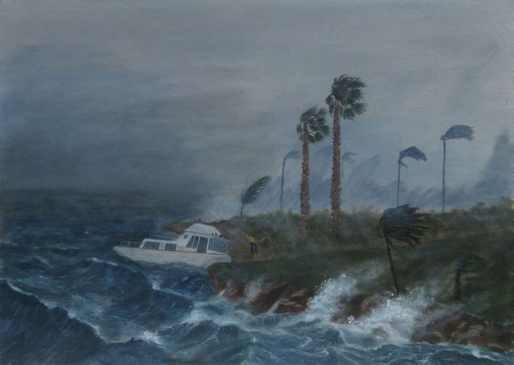 hurricane art