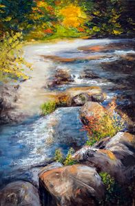 Fall and the Rapids, New Hampshire
