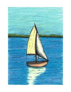 Acrylic painting on canvas board - Chitra Art - Paintings & Prints,  Landscapes & Nature, Beach & Ocean, Other Beach & Ocean - ArtPal