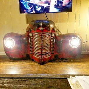 Car Part Automobile Furniture - Raymond Guest Metal Art at Recycled Salvage Design
