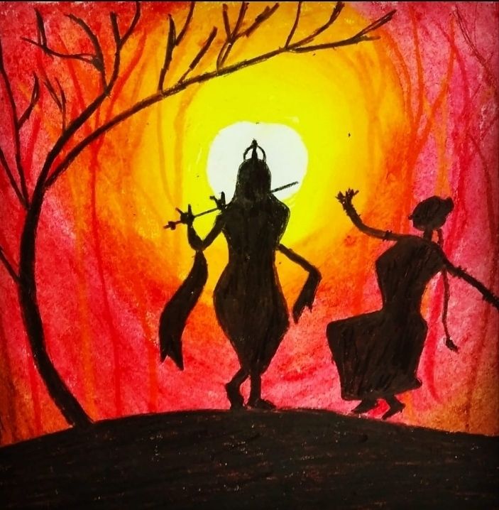 Krishna Avatar Shadow Puppets show - Remember Krishna
