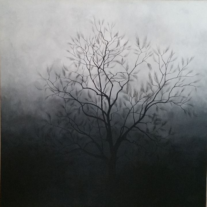 Tree in Mist - Sam Lewis