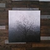 Tree in Mist - Original Canvas